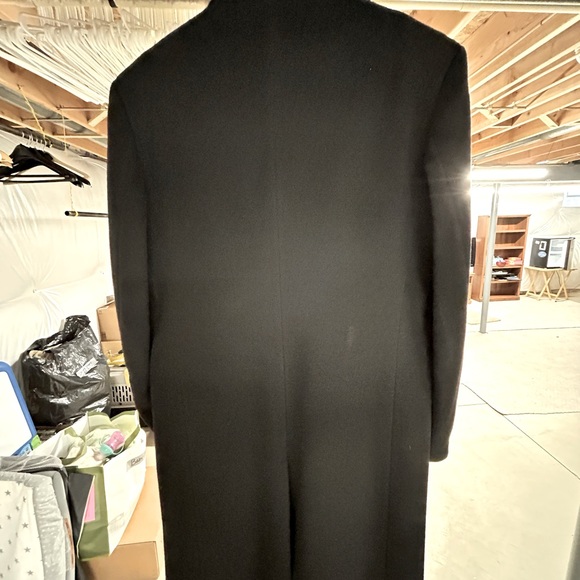 Men’s full length cashmere coat - Picture 7 of 7